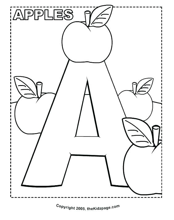 564x714 Alphabet Book Coloring Sheets Printable Alphabet Coloring Sheets