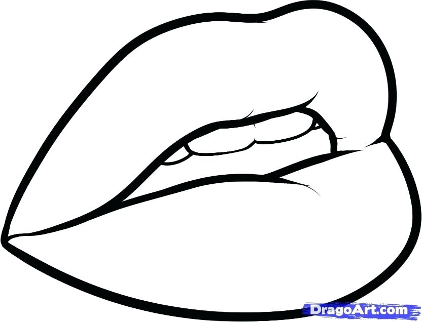 832x636 Lips Coloring Pages Click The Lips Coloring Pages To View