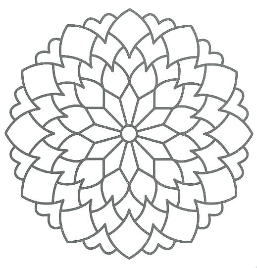 519x541 Free Printable Mandalas Kids Free Mandalas Coloring Pages