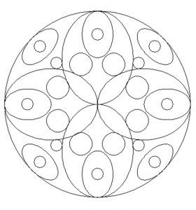 280x300 Mandala Coloring Pages For Kids