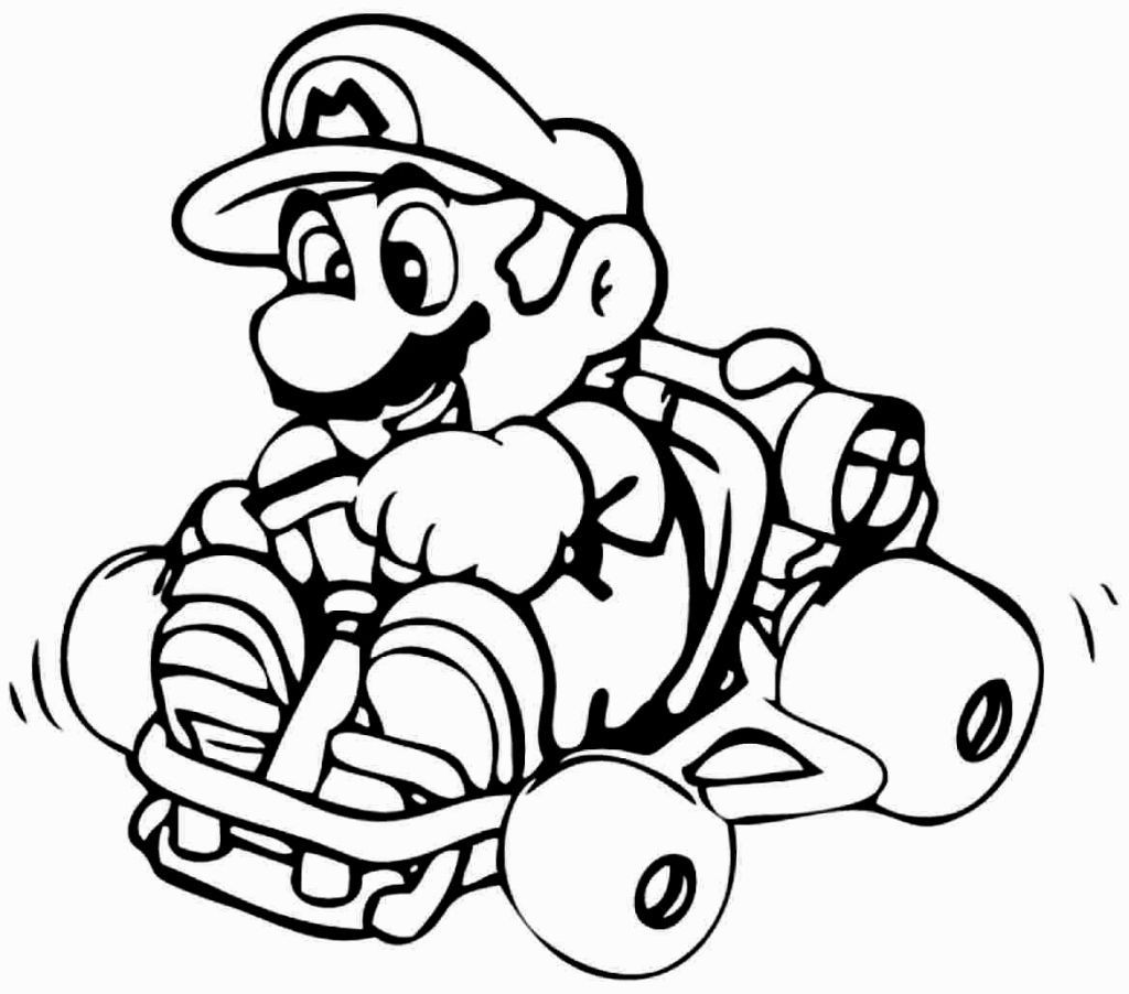 Super Mario Brothers Coloring Pages Incredible Printable 1024x902 Super Mario Brothers Coloring Pages Incredible Printable