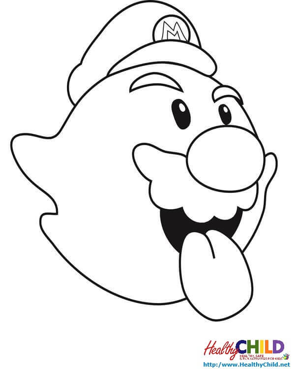 Super Mario Coloring Pages To Print 600x750 Super Mario Coloring Pages To Print