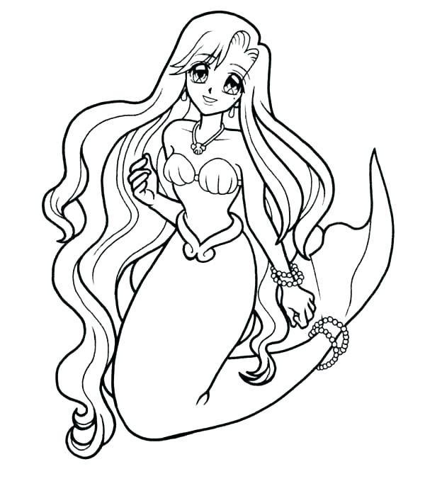 600x686 Dora Mermaid Coloring Pages Printable Mermaid Coloring Pages