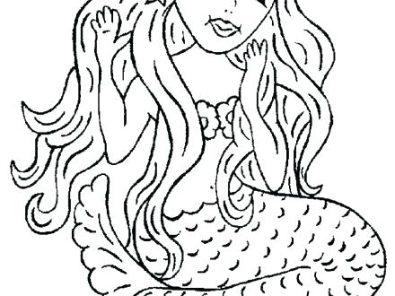 440x330 Free Printable Mermaid Coloring Pages Anime Mermaid Coloring Pages