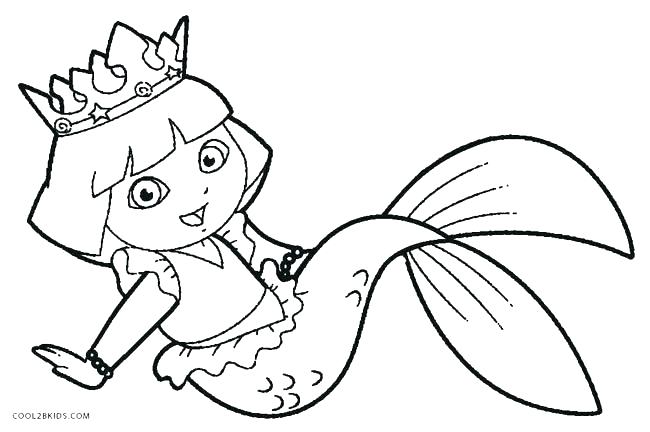 650x432 Little Mermaid Coloring Pages Online Little Mermaid Printable