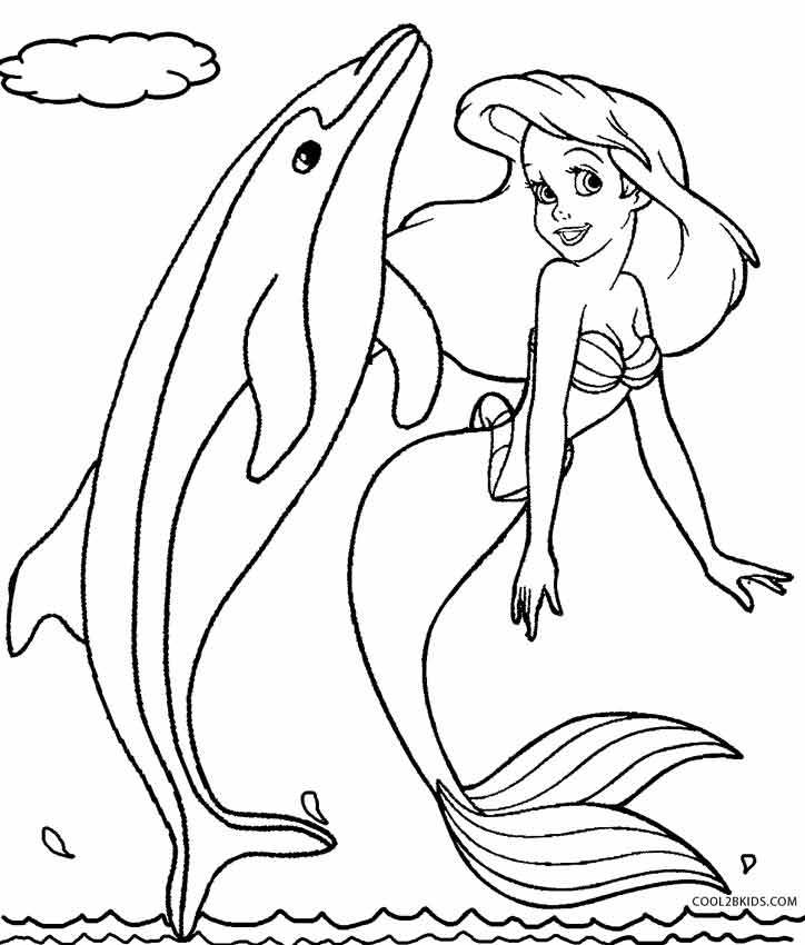 724x850 Printable Mermaid Coloring Pages For Kids Cool2bkids