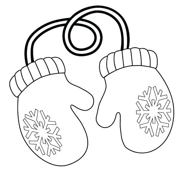 600x600 Mitten Coloring Page Mittens Coloring Page Mittens Keep Your Hand