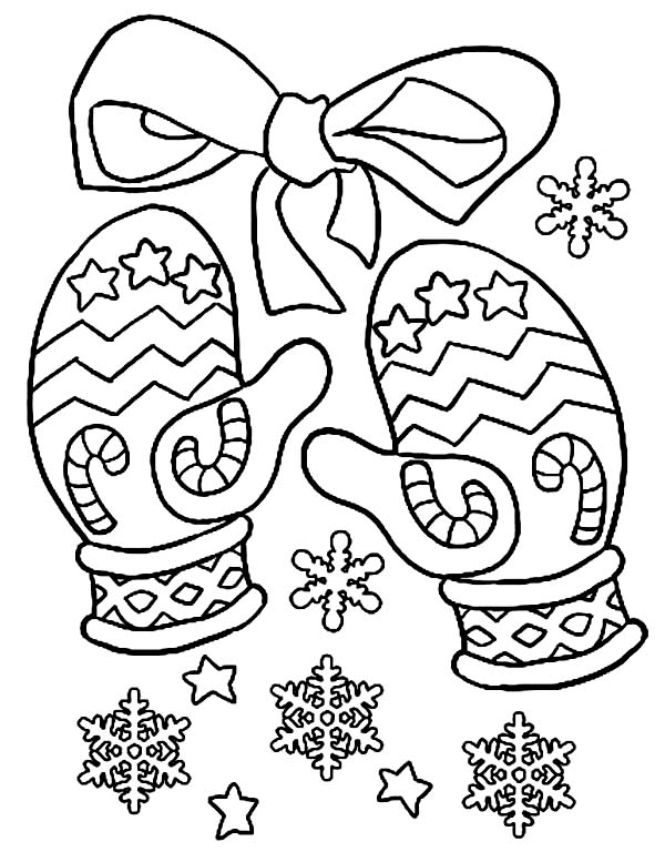 600x777 Mitten Coloring Pages