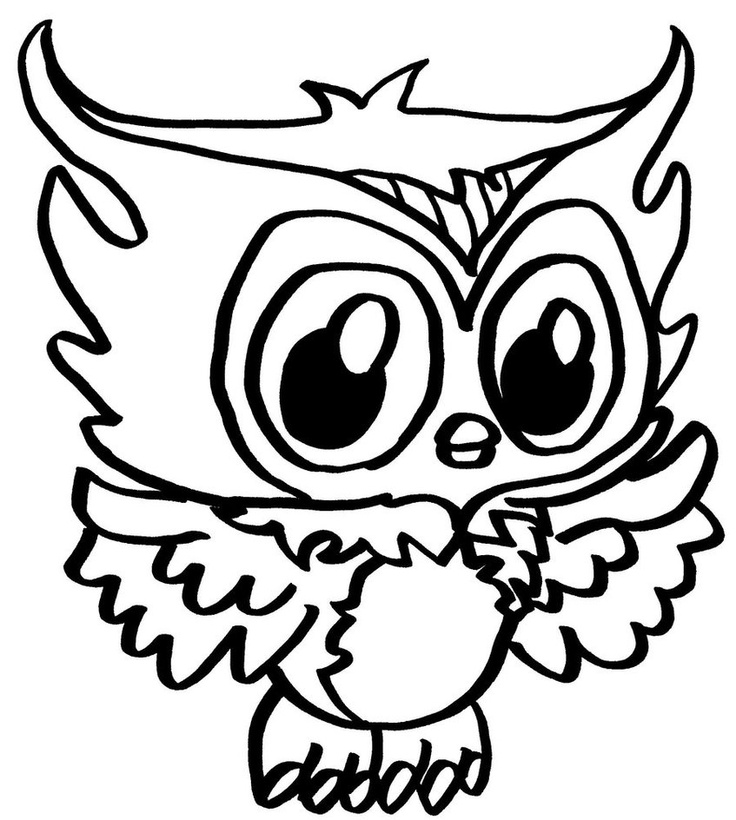 736x820 Cute Monster Coloring Pages