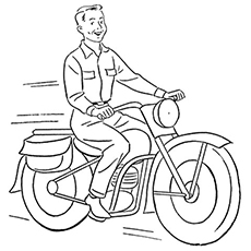 Motorcycle Coloring Pages 230x230 Motorcycle Coloring Pages