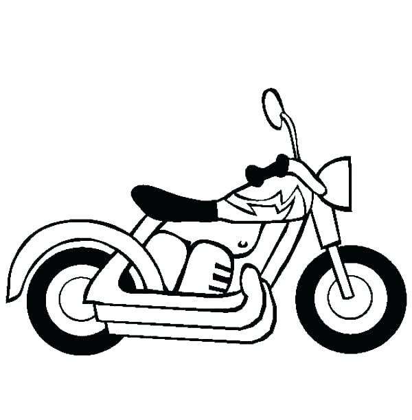 Free Printable Motorcycle Coloring Pages 600x612 Free Printable Motorcycle Coloring Pages