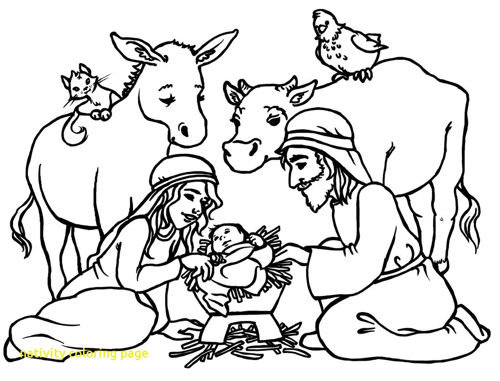 Nativity Coloring Page With Free Printable Nativity Coloring Pages 1024x780 Nativity Coloring Page With Free Printable Nativity Coloring Pages