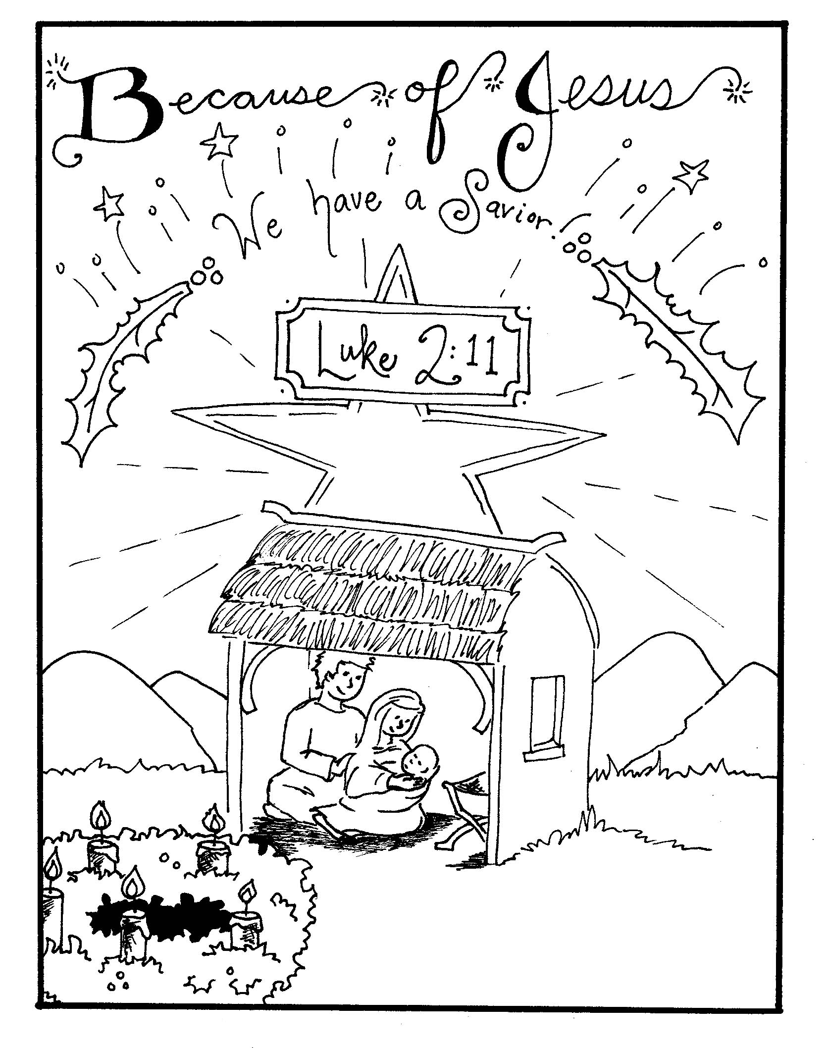 Free Printable Nativity Coloring Pages For Kids 1668x2116 Free Printable Nativity Coloring Pages For Kids