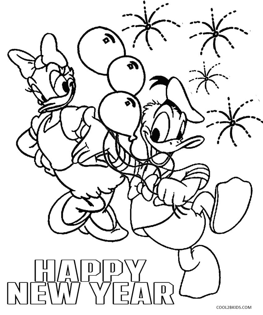 850x1020 Printable New Years Coloring Pages For Kids Cool2bkids