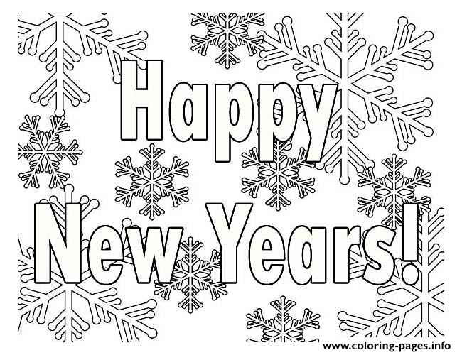 Free New Years Coloring Pages Printable New Year Coloring Pages 650x500 Free New Years Coloring Pages Printable New Year Coloring Pages