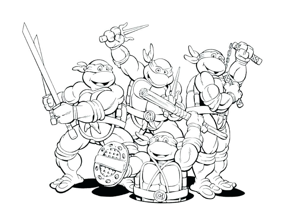 960x716 Ninja Turtle Coloring Games Ninja Turtle Coloring Page Teenage