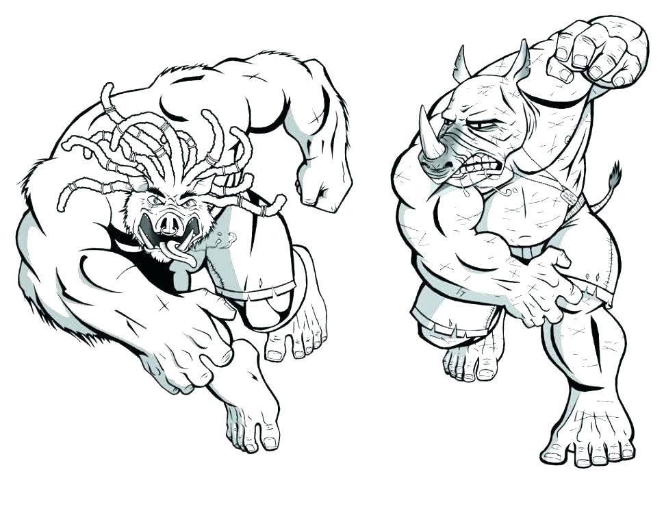 970x746 Ninja Turtles Coloring