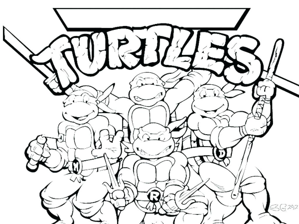 1024x766 Coloring Pages Of Ninjas Free Turtle Coloring Pages Ninja Turtles