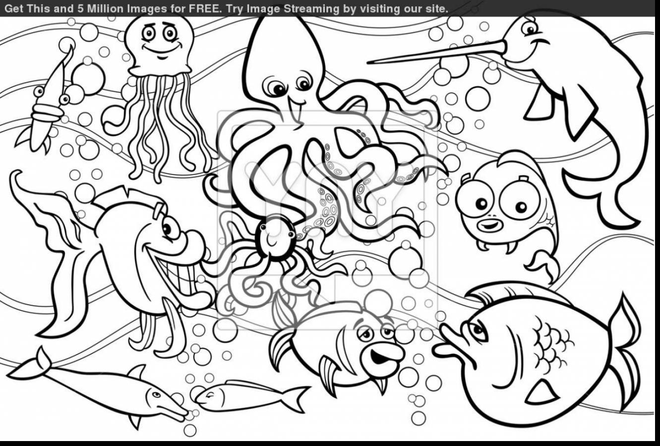 1331x900 Cool Under The Sea Coloring Sheets 38 761 And Pages