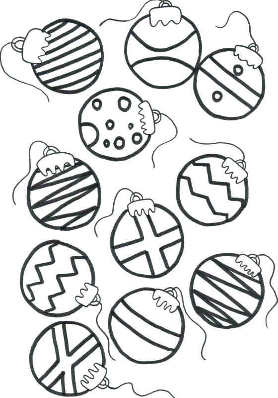 560x800 Christmas Ornaments Coloring Pages Ornament Coloring Pages Print