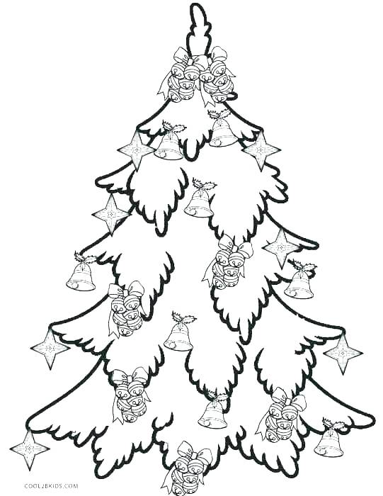 541x700 Christmas Tree Ornaments Coloring Pages Trees Coloring Pages