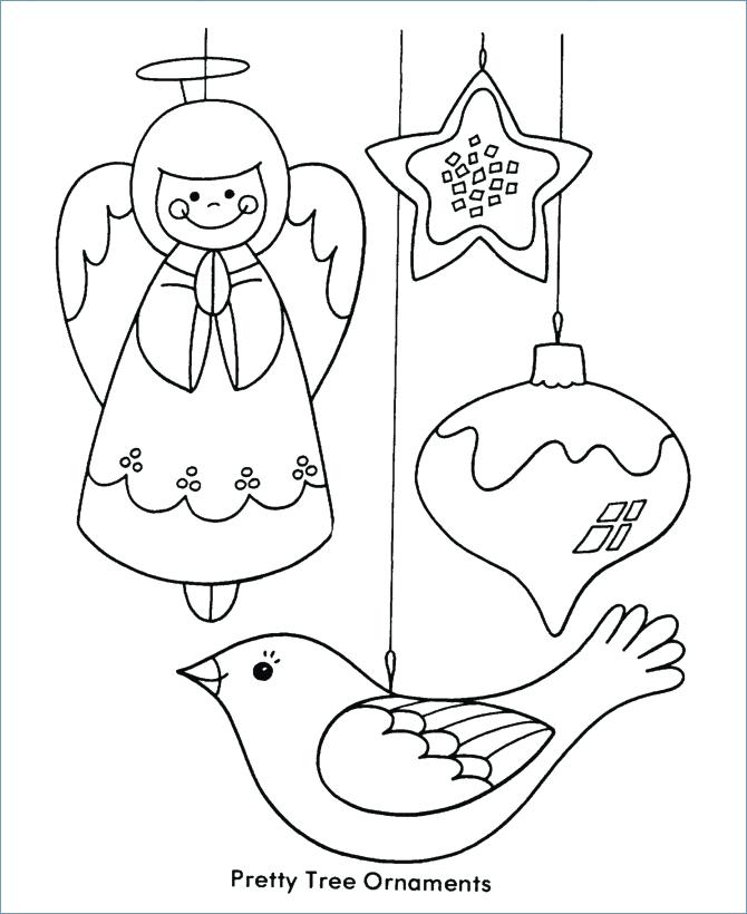 670x820 Ornament Coloring Page Printable Tree Ornaments Coloring Pages Fun