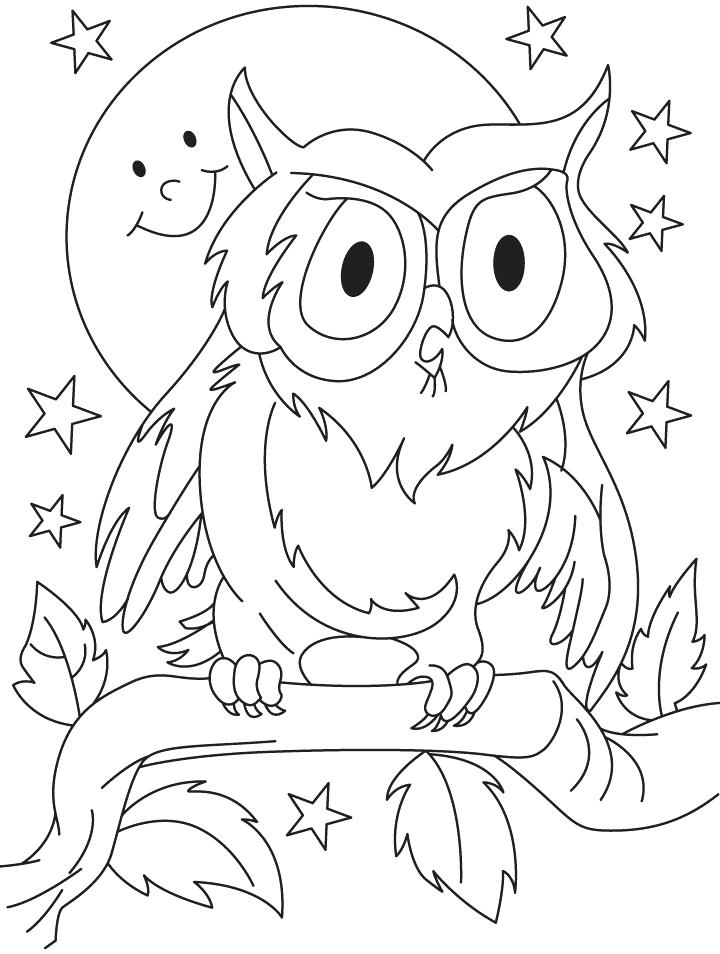 720x954 Printable Owl Coloring Pages Owl Coloring Pages For Preschoolers