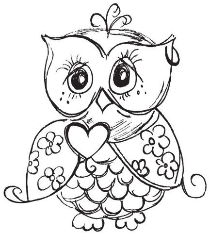 Owl Coloring Pages For Adults Free Detailed Owl Adorable Adult 433x482 Owl Coloring Pages For Adults Free Detailed Owl Adorable Adult