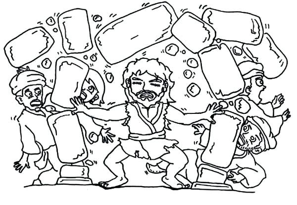 600x414 Pagan Coloring Pages Destroy Temple Of Pagan Coloring Page Free