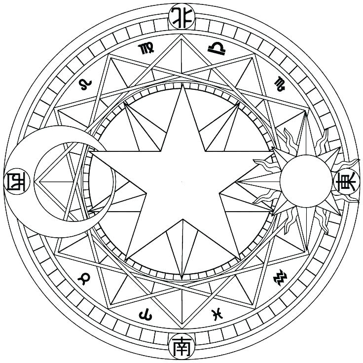 736x736 Coloring Wiccan Coloring Pages