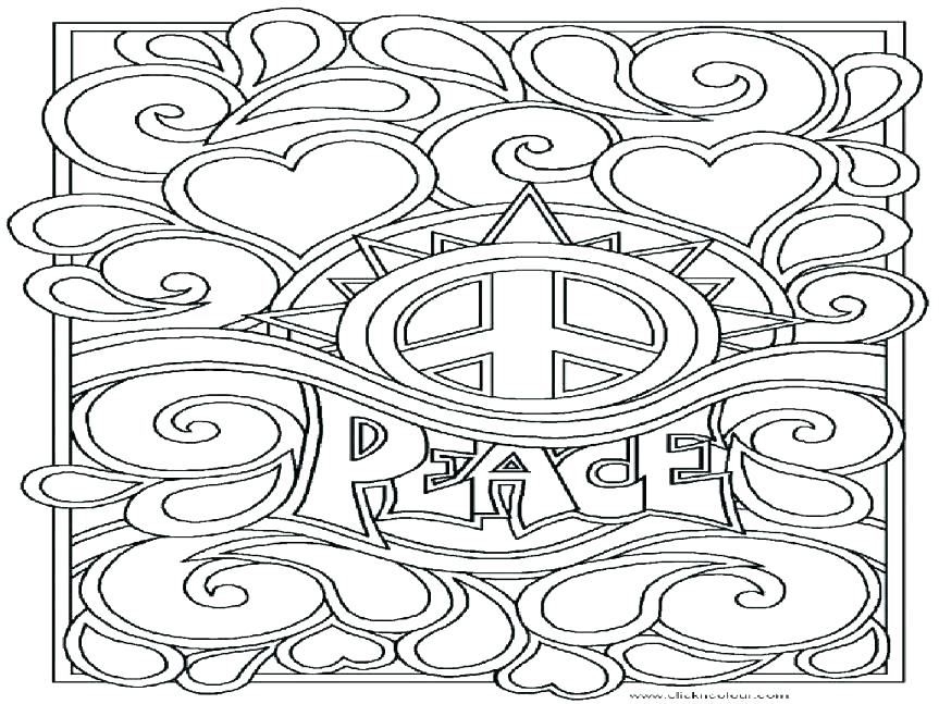863x647 Peace Coloring Pages Peace Coloring Pages Peace Sign Coloring