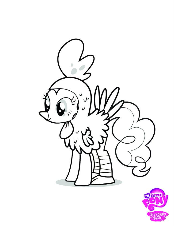My Little Pony Printable Coloring Pages 742x960 My Little Pony Printable Coloring Pages
