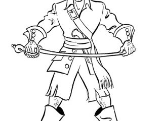 Pirate Themed Coloring Pages Free Printable Pirate Coloring Pages 320x240 Pirate Themed Coloring Pages Free Printable Pirate Coloring Pages
