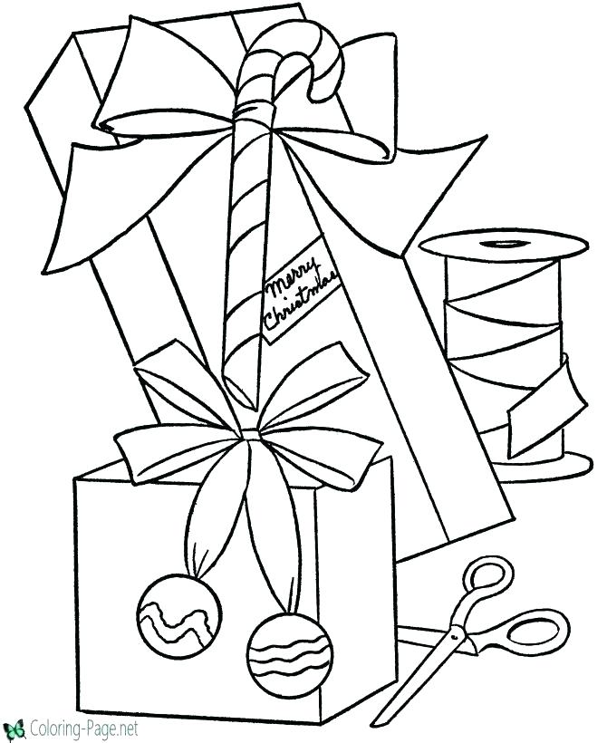Birthday Present Coloring Page Presents Coloring Pages Free 670x820 Birthday Present Coloring Page Presents Coloring Pages Free
