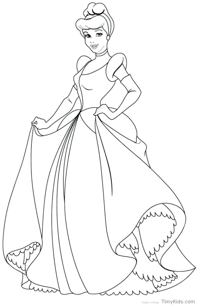 661x1024 Free Printable Princess Cinderella Coloring Pages Princess