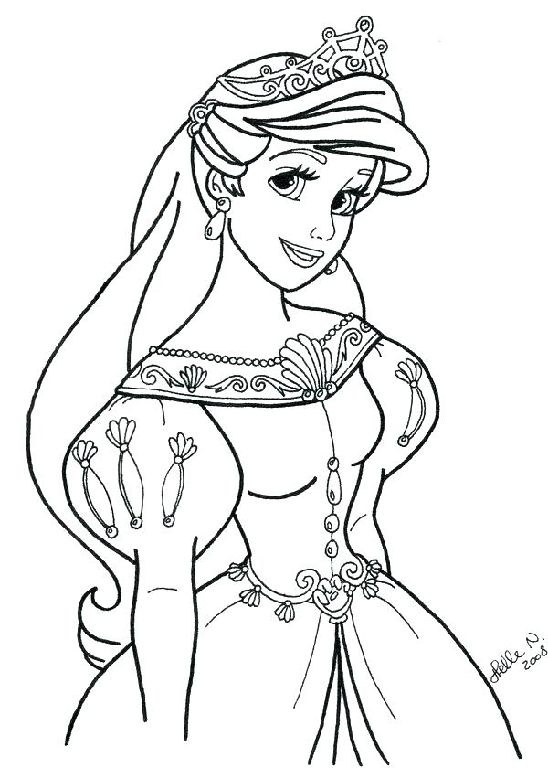 600x851 Princess Coloring Pages Many Interesting Anime Princess Sailor