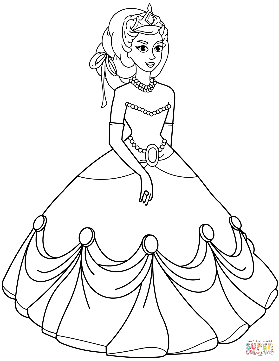 1159x1500 Comely Coloring Pages Princesses Colouring To Amusing Top 25 Free