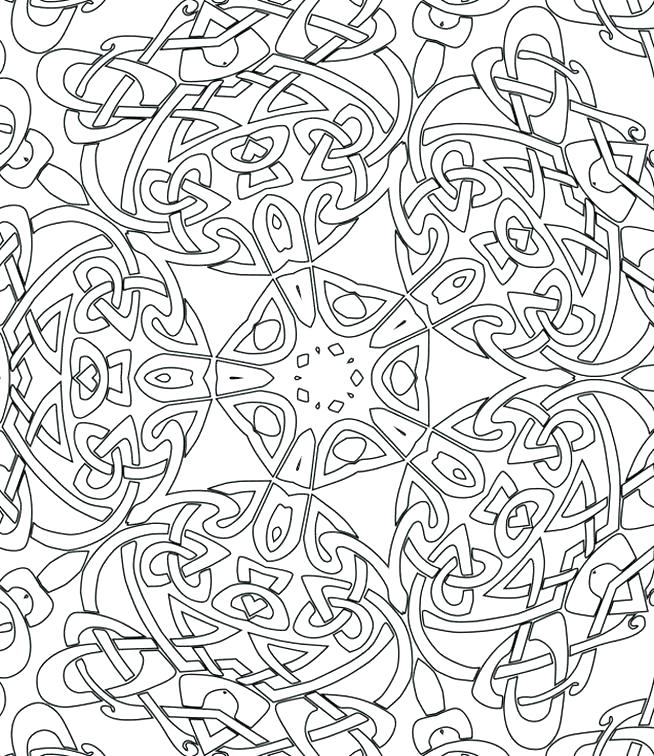 654x756 Cool Patterns Coloring Pages Coloring Pages Sheets For Kids
