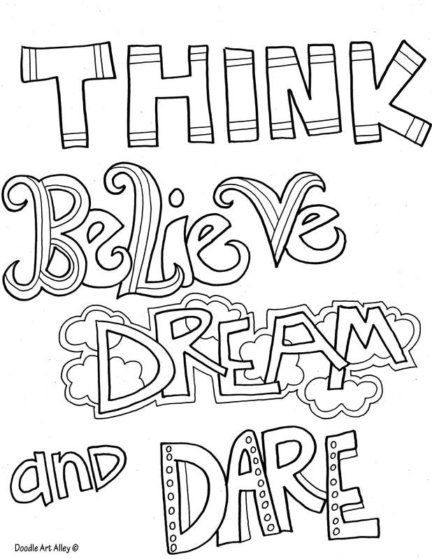 Positive Quotes Coloring Pages 618x800 Positive Quotes Coloring Pages