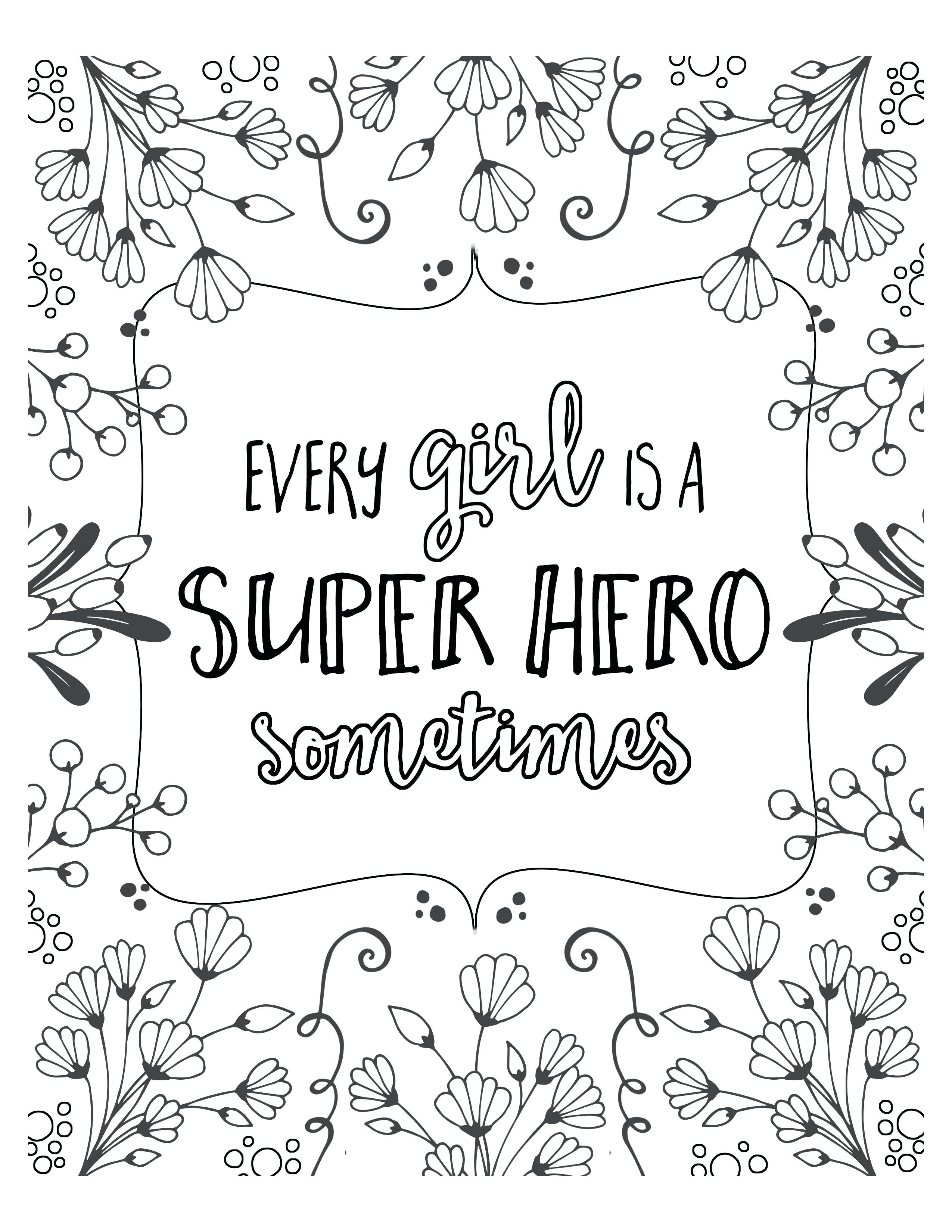 Free Printable Inspirational Quotes Coloring Pages For 2550x3300 Free Printable Inspirational Quotes Coloring Pages For