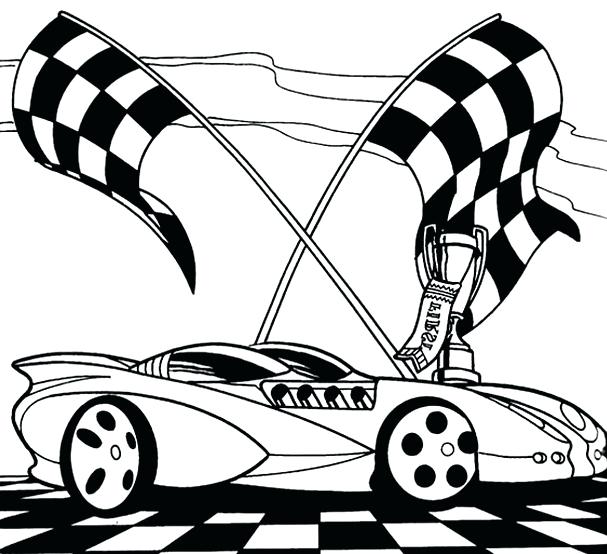 607x554 Free Race Car Coloring Pages Race Car Coloring Sheet Free Race Car