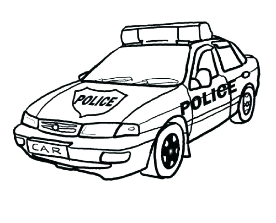 960x777 Printable Car Coloring Pages Police Cars Coloring Pages Printable