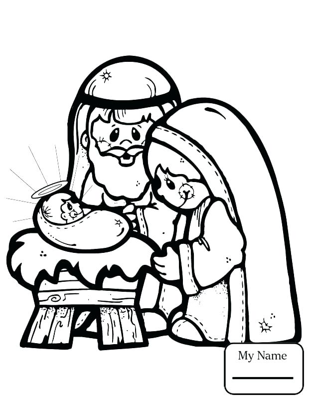Printable Religious Christmas Coloring Pages at GetColorings.com | Free ...