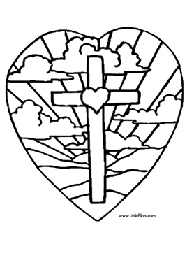 Superb Religious Easter Coloring Pages 278x369 Superb Religious Easter Coloring Pages
