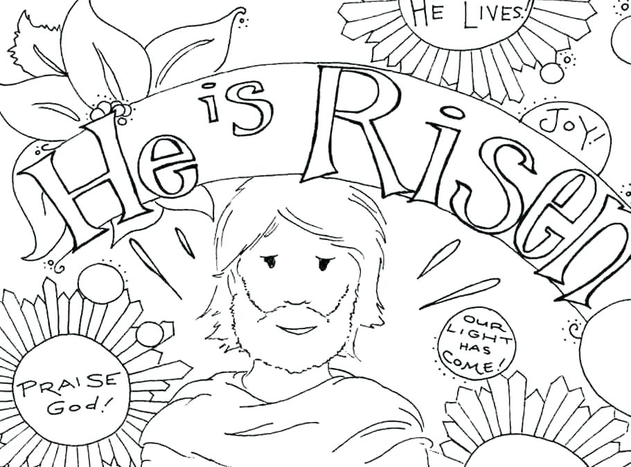 Free Printable Religious Easter Coloring Pages 911x675 Free Printable Religious Easter Coloring Pages