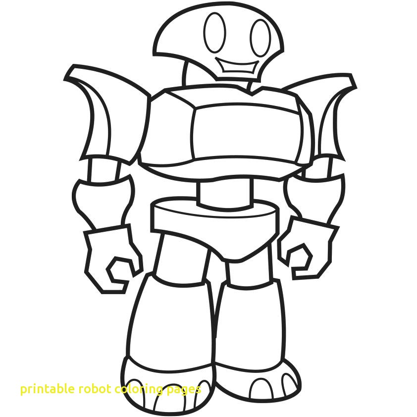 842x842 Printable Robot Coloring Pages With Robot Coloring Pages To Print