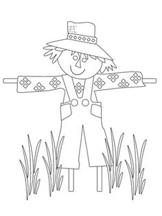 Cute Scarecrow Coloring Page Scarecrows, Worksheets And Thanksgiving 236x314 Cute Scarecrow Coloring Page Scarecrows, Worksheets And Thanksgiving