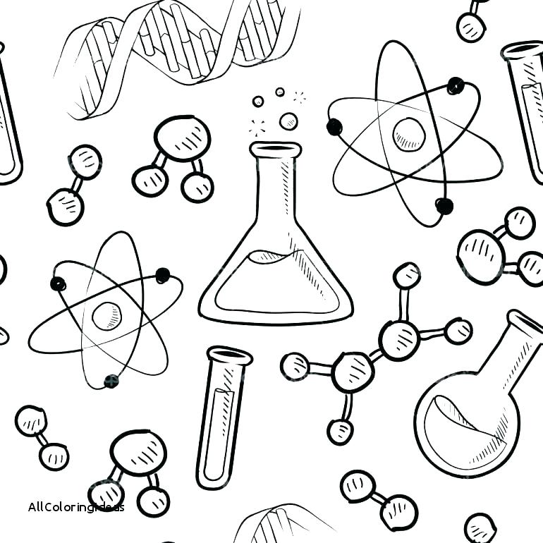 770x770 Science Coloring Pages Science Coloring Sheets Science Coloring