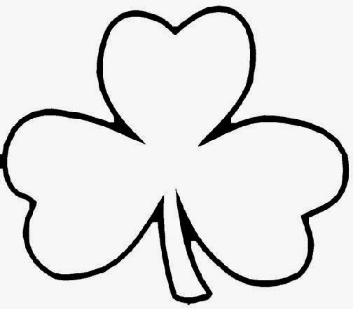 504x441 Shamrock Coloring Page Best Of Printable Shamrock Coloring Pages