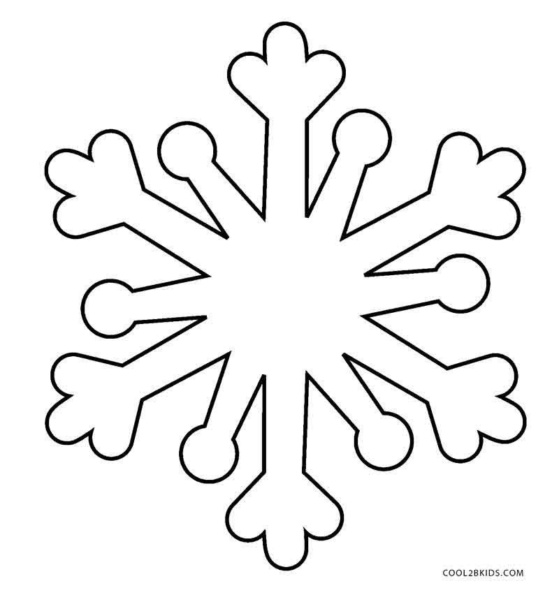 800x852 Printable Snowflake Coloring Pages For Kids Cool2bkids Brilliant